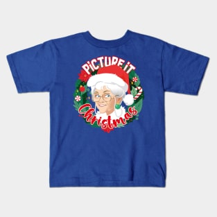 Picture it, Christmas Kids T-Shirt
